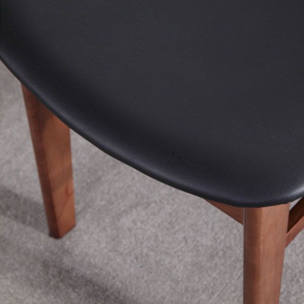 Contemporary Restaurant Wood Side Chair Matte Finish Open Back Dining Chair Clearhalo 'Dining Chairs' 'Dining Tables & Seating' 'dining_chair' 'furn' 'furn_dining_chair' 'Furniture' 'Kitchen & Dining Furniture' 1200x1200_811791df-c0b0-4e17-bb5e-daa4676b5c81