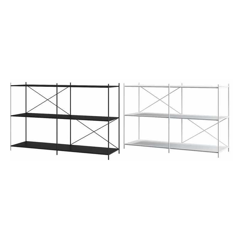 Modern Metal Bookcase Shelf Rectangular Open Bookcase with Shelves Clearhalo 'Bookcases' 'furn' 'furn_bookcases' 'Furniture' 'furniture_bookcases' 'kitchen' 'kitchen_bookcases' 'Living Room Furniture' 'Office Furniture' 1200x1200_811c8854-ffb0-4ebe-bc57-62b7e6fa370c