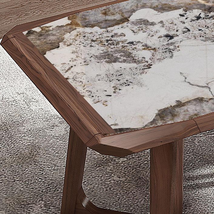 Designer Style Sintered Stone Dining Set Rectangle 1/4/5/7 Pieces Wooden Table with Chairs Clearhalo 'Dining Room Sets' 'Dining Tables & Seating' 'dining_room_set' 'furn' 'furn_dining_room_set' 'Furniture' 'furniture_dining_room_set' 'Kitchen & Dining Furniture' 1200x1200_8120eab4-3155-4965-ae05-54b127390b82