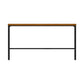 Glam Rectangle Pub Table Set 1/2/3/7 Pieces Pine Wood Top Bar Table with Metal Stools Clearhalo 'Bar Furniture' 'furn' 'furn_home_bar_bar_sets' 'Furniture' 'Home Bars & Bar Sets' 'home_bar_bar_sets' 'Kitchen & Dining Furniture' 1200x1200_81243a4f-5fc3-4a6e-bc46-03631eac207c