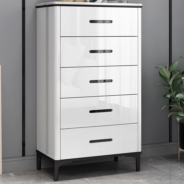 White Marble Buffet/Console Living Room Modern Sideboard Table with Drawers Clearhalo 'buffet_sideboard' 'Buffets & Sideboards' 'furn' 'furn_buffet_sideboard' 'Furniture' 'Kitchen & Dining Furniture' 1200x1200_8125c7c5-021b-48d6-9b7e-42eae59e31a7