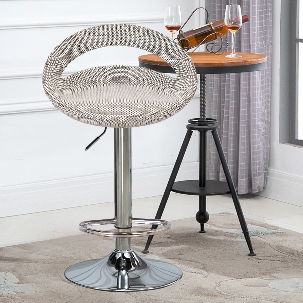 Industrial Style Bar-stool with Adjustable Height Footrest Low Back Barstool Clearhalo 'Bar Furniture' 'Bar Stools' 'bar_stools' 'furn' 'furn_bar_stools' 'furniture_bar_stools' 'Kitchen & Dining Furniture' 'kitchen&dining_furn' 'kitchen' 'kitchen_furn' Furniture' 1200x1200_8126c17b-97aa-4c33-bc59-a726f5f1d7c5