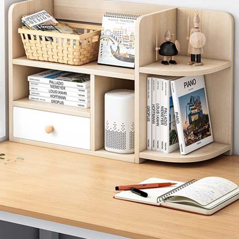 Closed Back Bookshelf Engineered Wood Contemporary Bookcase with Shelves Clearhalo 'Bookcases' 'furn' 'furn_bookcases' 'Furniture' 'Office Furniture' 1200x1200_812810d6-fd81-41a9-a544-eba952409887