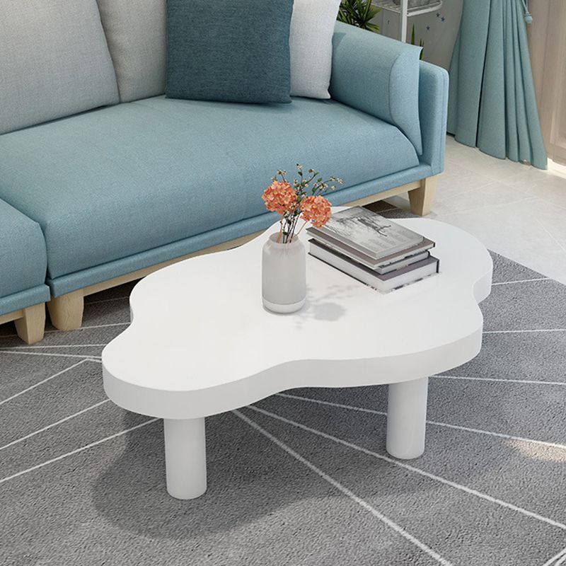 Nordic Coffee Table 3 Legs Solid Wood Geometric Single Coffee Table Clearhalo 'Coffee & Accent Tables' 'Coffee Tables' 'coffee_tables' 'furn' 'furn_coffee_tables' 'Furniture' 'Living Room Furniture' 1200x1200_8128872e-25f9-4239-a4e0-5ac9d4862bfb