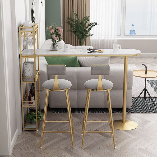 Modern 1/3 Pieces Bar Table Set Stone Counter Table with High Stools for Cafe Living Room Clearhalo 'Bar Furniture' 'furn' 'furn_home_bar_bar_sets' 'Furniture' 'Home Bars & Bar Sets' 'home_bar_bar_sets' 'Kitchen & Dining Furniture' 1200x1200_812b9877-863e-4b9b-99c3-35825956b03c
