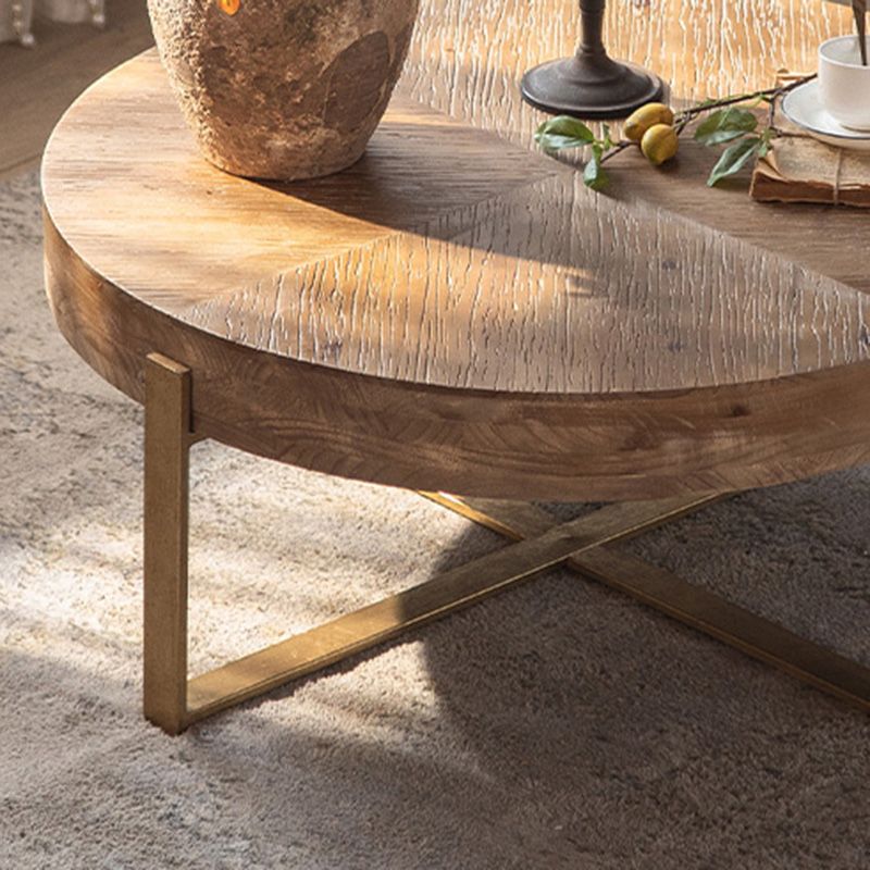 Solid Wood Coffee Table Block Natural Color Coffee Table for Living Room Clearhalo 'Coffee & Accent Tables' 'Coffee Tables' 'coffee_tables' 'furn' 'furn_coffee_tables' 'Furniture' 'Living Room Furniture' 1200x1200_812ca60d-a13d-4916-ad82-6bc124075a69