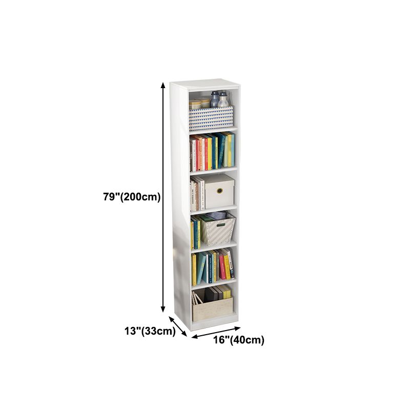 Closed Back Bookshelf Contemporary Style Bookcase for Study Room Office Clearhalo 'Bookcases' 'furn' 'furn_bookcases' 'Furniture' 'furniture_bookcases' 'Office Furniture' 1200x1200_812e7fdd-1af6-491a-8382-7311527235bd