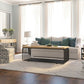 Metal Frame 1 Single Coffee Table Nordic Wood Rectangular Cocktail Table with Storage Clearhalo 'Coffee & Accent Tables' 'Coffee Tables' 'coffee_tables' 'furn' 'furn_coffee_tables' 'Furniture' 'Living Room Furniture' 1200x1200_81317ccf-31bd-4c03-b438-db88ee7ade3a