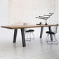 Industrial Brown Rectangle Dining Table Solid Wood Standard Dining Table with 4 Legs Base Clearhalo ' dining_table' 'Dining Tables & Seating' 'Dining Tables' 'furn' 'furn_dining_table' 'Furniture' 'furniture_dining_table' 'Kitchen & Dining Furniture' 'kitchen&dining_furn' 'kitchen' 'kitchen_dining_table' 1200x1200_81323500-dab1-4903-9f2f-c2294a4961bc