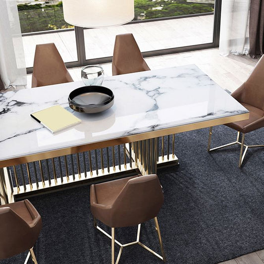 Sedie da pranzo cucine glam sedie laterali in vetro con gambe metalliche