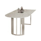 White Stone Top Dining Table Modern Dining Table with Sled Base Clearhalo ' dining_table' 'Dining Tables & Seating' 'Dining Tables' 'furn' 'furn_dining_table' 'Furniture' 'furniture_dining_table' 'Kitchen & Dining Furniture' 'kitchen&dining_furn' 'kitchen' 'kitchen_dining_table' 1200x1200_813aaff5-65bc-40eb-a5bc-657cd8a46f26