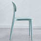 Contemporary Stackable Chairs Open Back Kitchen Armless Chairs with Plastic Legs Clearhalo 'Dining Chairs' 'Dining Tables & Seating' 'dining_chair' 'furn' 'furn_dining_chair' 'Furniture' 'furniture_dining_chair' 'Kitchen & Dining Furniture' 1200x1200_813b91c0-86bf-4f0b-867f-79623c45edc6