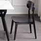 Contemporary Style Chair Armless Chair for Kitchen with Wood Legs
