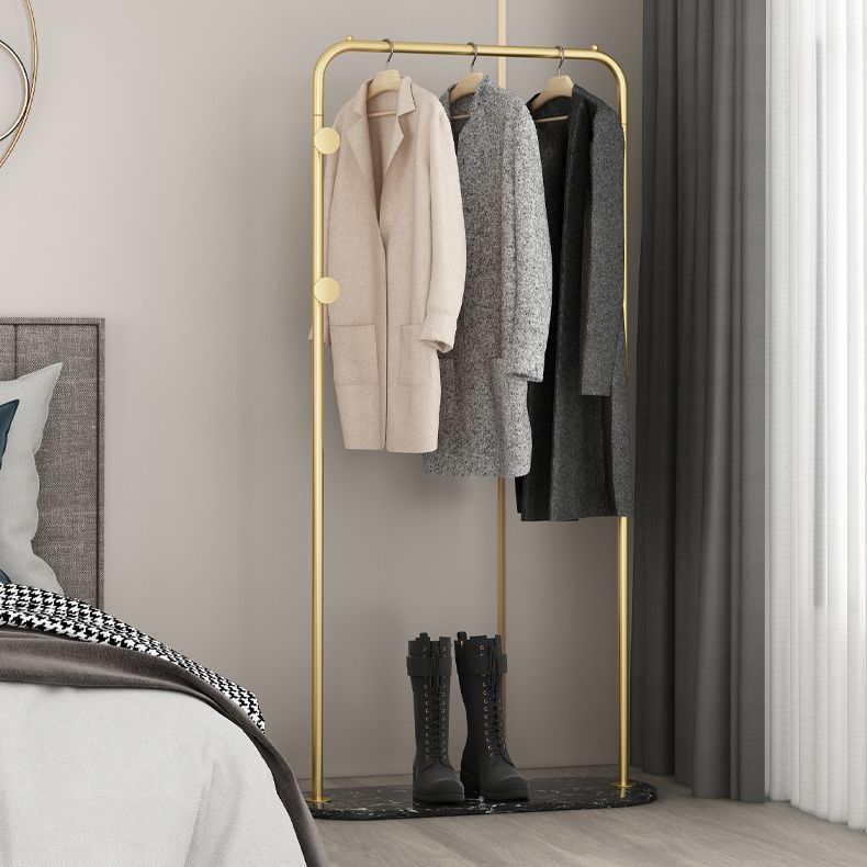 Moderner Kleiderregal 2 Haken Feste Farbmetallhalle mit Marmorboden