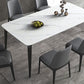 Sintered Stone Top Table for Restaurant Industrial Dining Table with 4 Legs Clearhalo ' dining_table' 'Dining Tables & Seating' 'Dining Tables' 'furn' 'furn_dining_table' 'Furniture' 'furniture_dining_table' 'Kitchen & Dining Furniture' 'kitchen&dining_furn' 'kitchen' 'kitchen_dining_table' 1200x1200_8140f736-3392-4a88-89fb-25b8466e405e