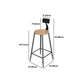 Industrial Bar Table Set 1/2/5 Pcs Rectangular Bar Table and Stools Clearhalo 'Bar Furniture' 'furn' 'furn_home_bar_bar_sets' 'Furniture' 'Home Bars & Bar Sets' 'home_bar_bar_sets' 'Kitchen & Dining Furniture' 1200x1200_8144631d-6ce3-4859-b417-6b72d6ecde77
