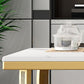 Metal Traditional Luxury Rectangle Table Sintered Stone Top Table with Trestle Base Clearhalo ' dining_table' 'Dining Tables & Seating' 'Dining Tables' 'furn' 'furn_dining_table' 'Furniture' 'furniture_dining_table' 'Kitchen & Dining Furniture' 'kitchen&dining_furn' 'kitchen' 'kitchen_dining_table' 1200x1200_814f979e-e5be-47d9-9b79-862c5d0a1c72