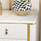 Cassetto in legno sideboard glam buffet server mobile per soggiorno