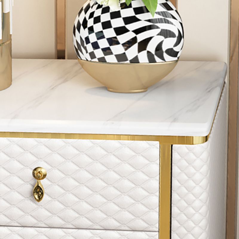 Cassetto in legno sideboard glam buffet server mobile per soggiorno