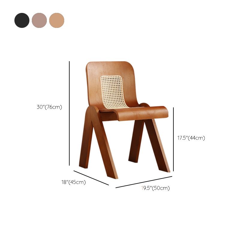 Chaise de salle à manger de style moderne