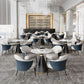 Traditional Luxury Round Dining Table Sintered Stone Table with Black Pedestal Base Clearhalo ' dining_table' 'Dining Tables & Seating' 'Dining Tables' 'furn' 'furn_dining_table' 'Furniture' 'furniture_dining_table' 'Kitchen & Dining Furniture' 'kitchen&dining_furn' 'kitchen' 'kitchen_dining_table' 1200x1200_8150ebec-0156-4890-b903-82e5a3bbf3c7