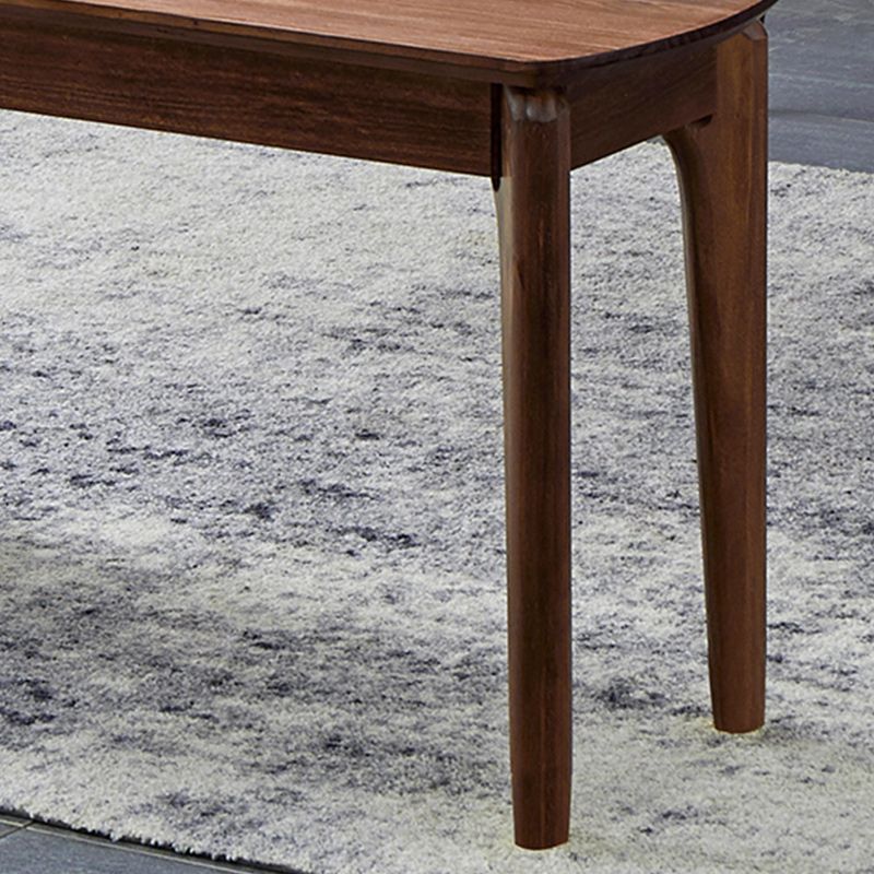 11.8" Wide Modern Seating Bench Solid Wood Ottoman Bench with Legs Clearhalo 'Benches' 'Chairs & Seating' 'furn' 'furn_benches' 'Furniture' 'Living Room Furniture' 1200x1200_81574f12-448e-4f86-8d9f-d17e13cad84c