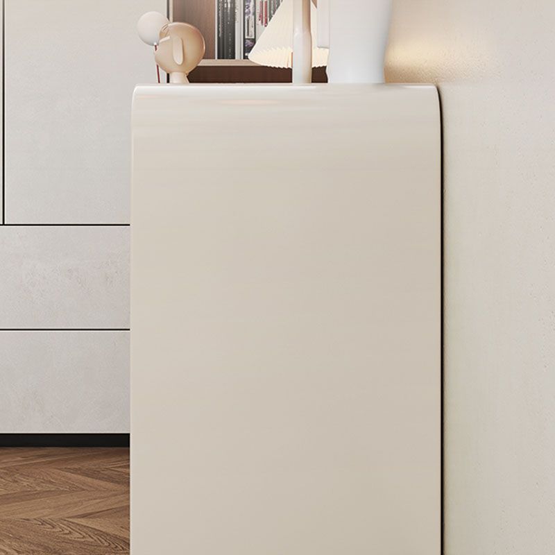 Modernismo horizontal tocador doble de 6 cajones tocador de almacenamiento de madera para casa