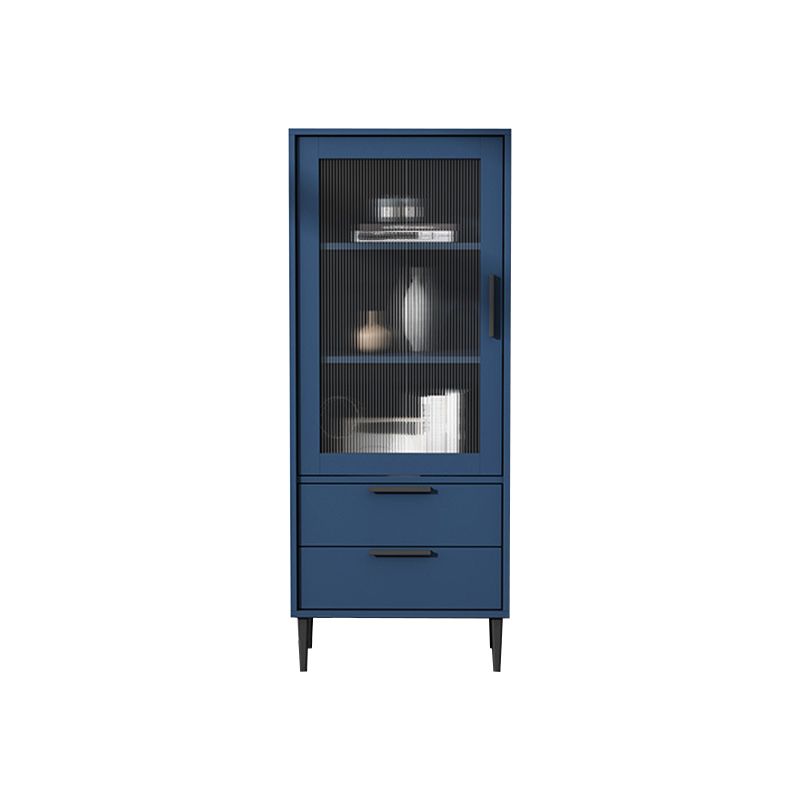 11.81" Wide Wooden Accent Cabinet with 1 Door Modern Side Cabinet with 2 Drawers Clearhalo 'Cabinets & Chests' 'cabinets_chests' 'furn' 'furn_cabinets_chests' 'Furniture' 'Living Room Furniture' 1200x1200_815a6ad9-f905-43ee-9a07-7c6717b57c87