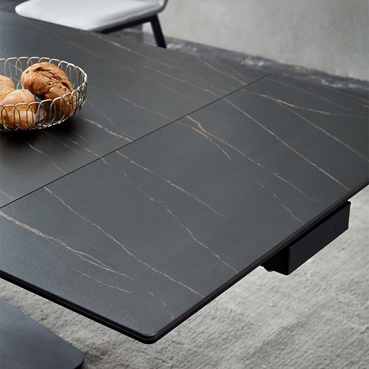 Modern Home Dining Room Set 1/4/5 Pieces Extensible Dining Table Set Clearhalo 'Dining Room Sets' 'Dining Tables & Seating' 'dining_room_set' 'furn' 'furn_dining_room_set' 'Furniture' 'Kitchen & Dining Furniture' 1200x1200_815b1825-a631-4da1-a2ea-06a3bb132002