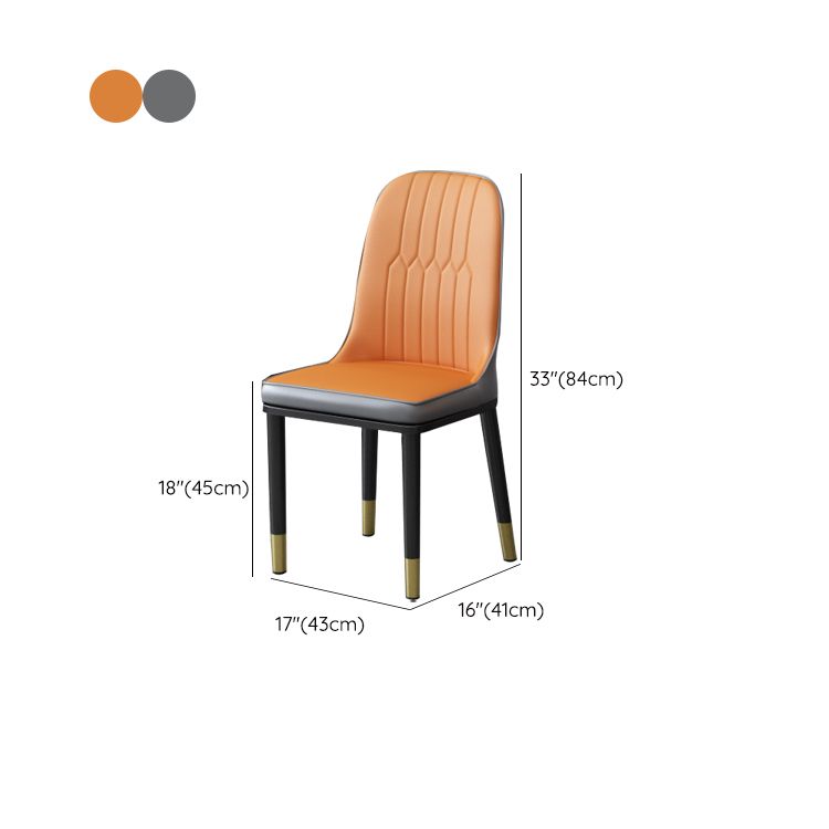 Modern Standard Height Furniture 5/7 Pcs Stone Rectangle Table with Upholstered Chair Clearhalo 'Dining Room Sets' 'Dining Tables & Seating' 'dining_room_set' 'furn' 'furn_dining_room_set' 'Furniture' 'Kitchen & Dining Furniture' 1200x1200_815b215c-df94-4e76-8362-3691050d0b52