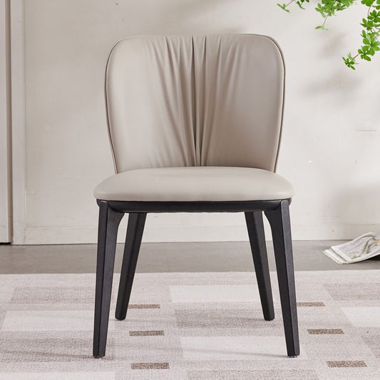 Industrial Upholstered Dining Chair Armless Dining Room Chair