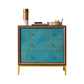 Manufactured Wood Storage Chest Glam Style Storage Chest Dresser