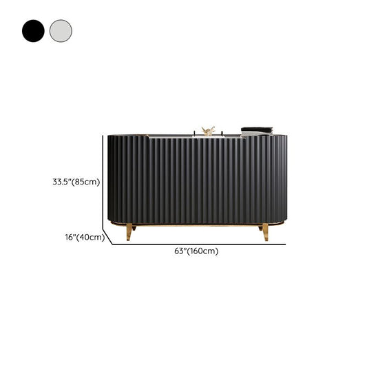 Glam Sideboard Buffet Stone Top Wood Sideboard Cabinet with Shelves Clearhalo 'buffet_sideboard' 'Buffets & Sideboards' 'furn' 'furn_buffet_sideboard' 'Furniture' 'Kitchen & Dining Furniture' 1200x1200_815dc696-8938-4301-a8c8-7f6603eb42ea