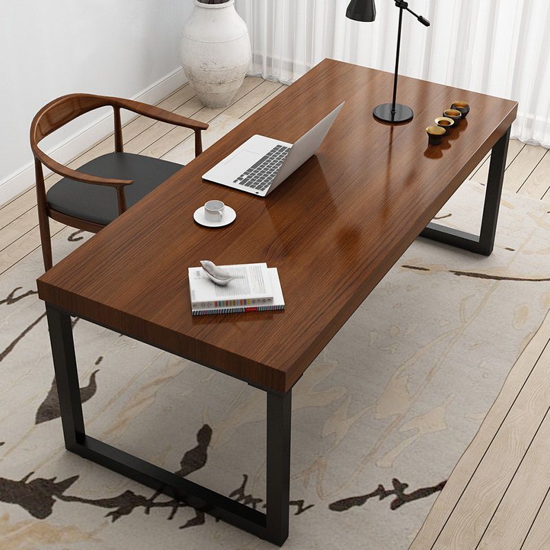 Mesa de trabajo rectangular de madera sólida Moder Moder Modern Writing Desk Writing