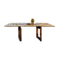 Rectangle Sled Base Dining Room Table Contemporary Dining Table Clearhalo 'Dining Tables & Seating' 'Dining Tables' 'dining_table' 'furn' 'furn_dining_table' 'Furniture' 'Kitchen & Dining Furniture' 1200x1200_815df888-d31c-40ae-a072-9ddc7a6e43e8