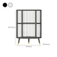 Industrial Curio Cabinet Metal Glass Doors Storage Cabinet with Legs for Living Room Clearhalo 'Display & China Cabinets' 'display_china_cabinets' 'furn' 'furn_display_china_cabinets' 'Furniture' 'Kitchen & Dining Furniture' 1200x1200_815e1e76-e23e-468a-b058-eafdb692c5d2