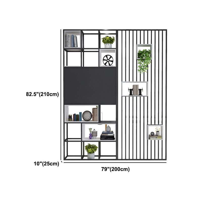 Open Back Bookshelf Industrial Style Solid Wood Bookcase for Home Office Clearhalo 'Bookcases' 'furn' 'furn_bookcases' 'Furniture' 'furniture_bookcases' 'kitchen' 'kitchen_bookcases' 'Living Room Furniture' 'Office Furniture' 1200x1200_815e7ad1-cfe8-4d32-821c-e8bfe2c9743a