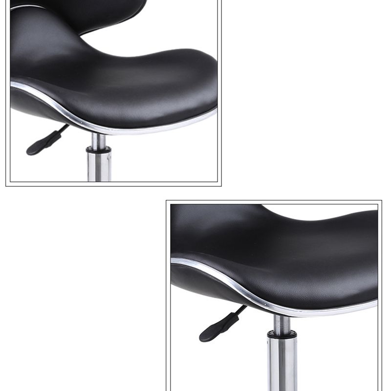 Modern Style Metal Bar Stool with Swivel and Adjustable Height Dining Room Bar Stool Clearhalo 'Bar Furniture' 'Bar Stools' 'bar_stools' 'furn' 'furn_bar_stools' 'furniture_bar_stools' 'Kitchen & Dining Furniture' 'kitchen&dining_furn' 'kitchen' 'kitchen_furn' Furniture' 1200x1200_815ec19f-cb84-4fef-8fa0-b3811e33027f