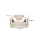 Fabric Sofa with Bolster Pillows Contemporary Apartment Seating
