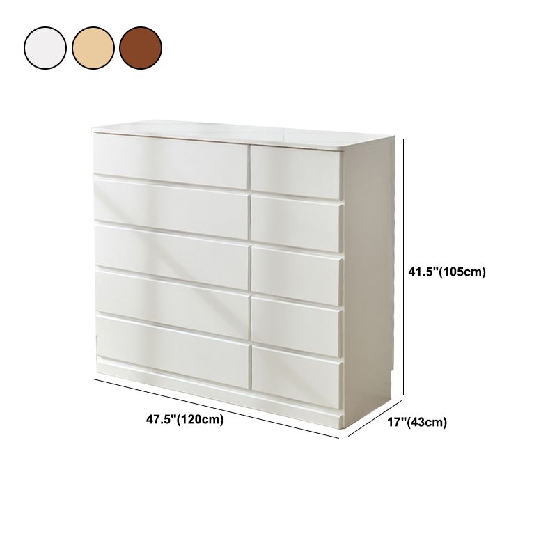 Eigentijdse opbergkist hout opbergkast dressoir 15.7 "w