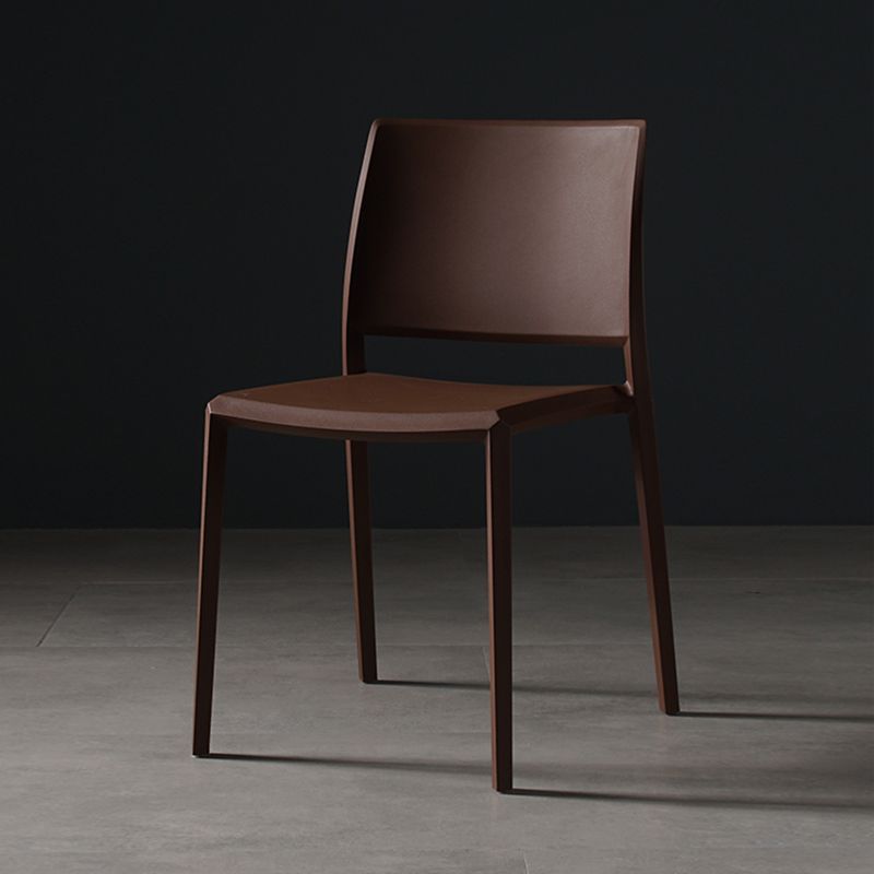 Contemporary Style Dining Chairs Plastic Armless Side Chair for Kitchen Clearhalo ' kitchen&dining_furn' 'Dining Chairs' 'Dining Tables & Seating' 'dining_chair' 'furn' 'furn_dining_chair' 'Furniture' 'furniture_dining_chair' 'Kitchen & Dining Furniture' 'kitchen' 1200x1200_8161bc28-d1ca-495e-a220-65449302fad4