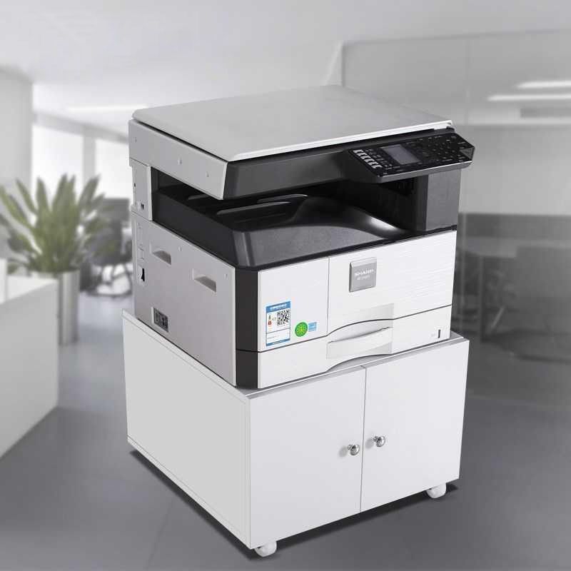 Archivo de almacenamiento de gabinete de acero moderno con castores para el hogar y la oficina