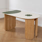 Free Form Dining Table with Ash Wood Base Modern Dinette Table for Home Clearhalo 'Dining Tables & Seating' 'Dining Tables' 'dining_table' 'furn' 'furn_dining_table' 'Furniture' 'Kitchen & Dining Furniture' 1200x1200_816a173a-3e0a-4ce3-95fc-9dab30f3df7f