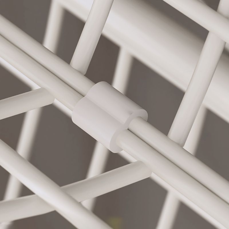 Contemporary Metal Bookcase Standard Closed Back Bookshelf with Shelves