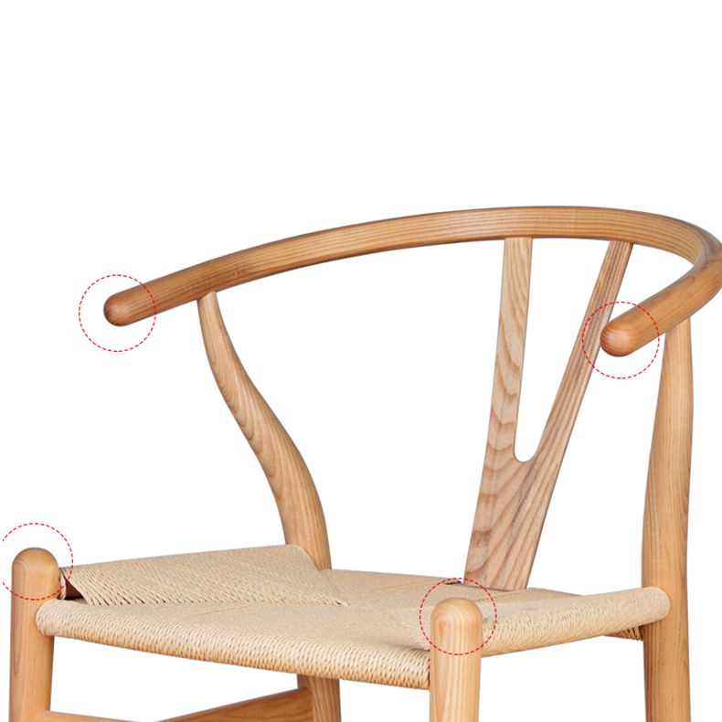 Modern Wood Dining Room Chair Armless Fork Bone Dining Chairs for Home Use Clearhalo ' kitchen&dining_furn' 'Dining Chairs' 'Dining Tables & Seating' 'dining_chair' 'furn' 'furn_dining_chair' 'Furniture' 'furniture_dining_chair' 'Kitchen & Dining Furniture' 'kitchen' 1200x1200_816b9b9d-5989-4c78-8fc4-3cc68490de2c