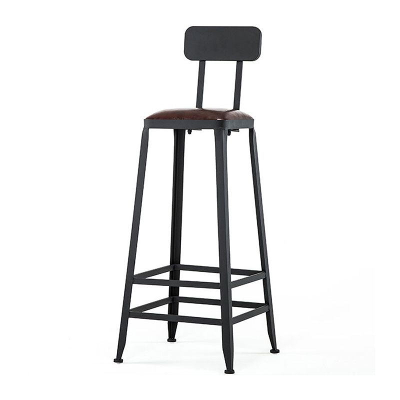 Iron Bar and Counter Stool Industrial Indoor Vintage Brown Counter Height Stools Clearhalo 'Bar Furniture' 'Bar Stools' 'bar_stools' 'furn' 'furn_bar_stools' 'furniture_bar_stools' 'Kitchen & Dining Furniture' 'kitchen&dining_furn' 'kitchen' 'kitchen_furn' Furniture' 1200x1200_816d7fae-673a-49b5-8593-0aabc16f4a8f