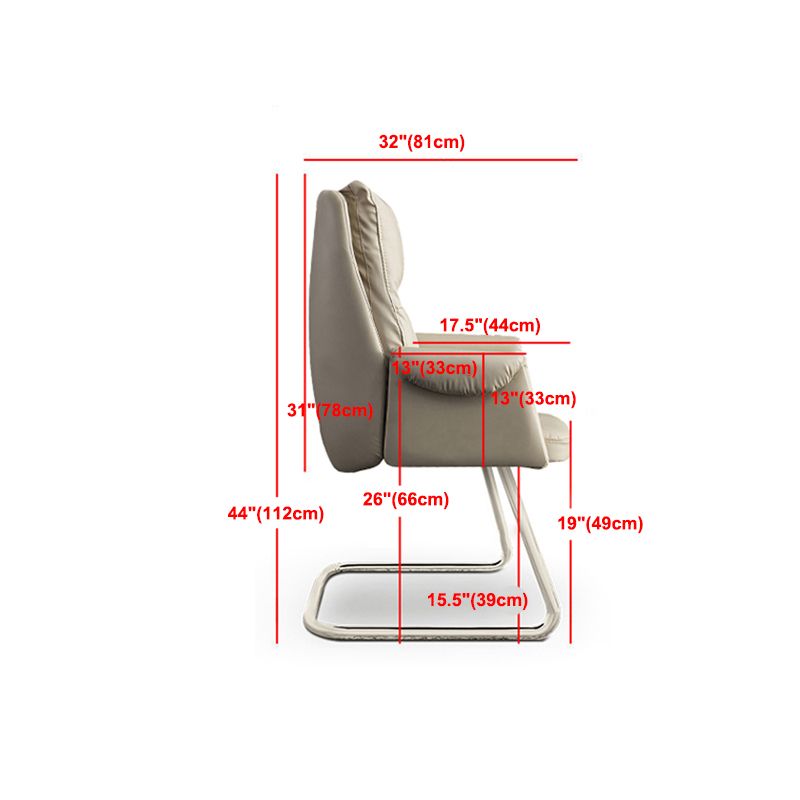 Metal Frame Contemporary Style Office Chair Ergonomic Task Chair Clearhalo 'furn' 'furn_office_chair' 'Furniture' 'furniture_office_chair' 'Office Chairs' 'Office Furniture' 'office_chair' 1200x1200_8170ecfd-4832-46e3-b95d-1a584149b95f