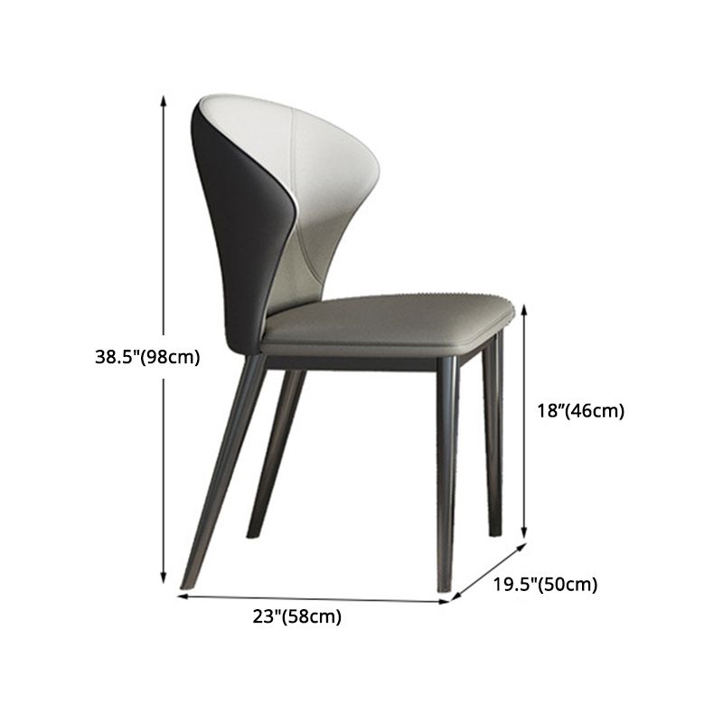 Designer Style 1/2/4/5/7 Pieces Dining Set Sintered Stone Dining Table with Leather Chairs Clearhalo 'Dining Room Sets' 'Dining Tables & Seating' 'dining_room_set' 'furn' 'furn_dining_room_set' 'Furniture' 'furniture_dining_room_set' 'Kitchen & Dining Furniture' 1200x1200_8171c2fe-e91c-45a9-94b3-59888f8f46ff