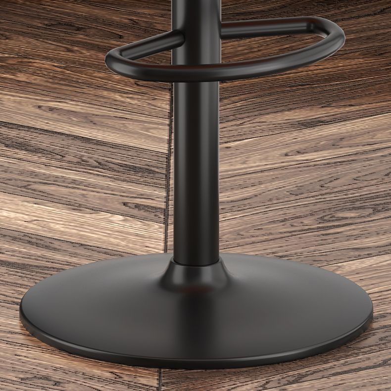 Adjustable Height Counter & Bar Stool Indoor Leather Bucket Footrest Stool Clearhalo 'Bar Furniture' 'Bar Stools' 'bar_stools' 'furniture_bar_stools' 'Kitchen & Dining Furniture' 'kitchen&dining_furn' 'kitchen' 'kitchen_furn' Furniture' 1200x1200_8173207f-0177-41ef-939e-33ed89a1c032