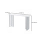 Contemporary Sintered Stone Acrylic Base Bar Table for Kitchen Dining Room